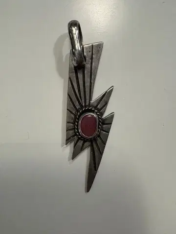 [ GEAR'S 오키나와 ] 썬더볼트 스톤 펜던트 탑 SILVER