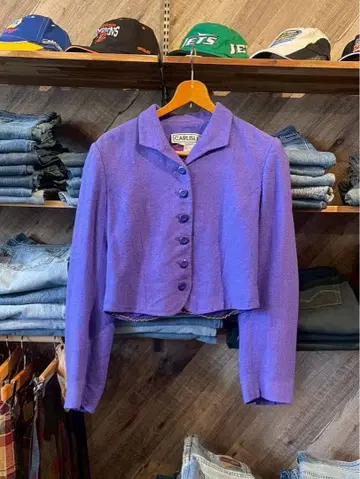 칼라일 80~90년대 크롭 자켓 여성용 S 사이즈