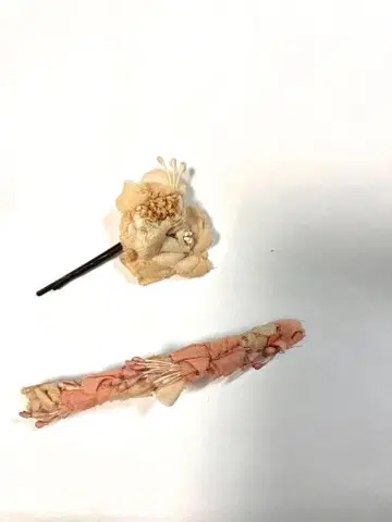 벼룩시장 앤티크 헤어 액세서리 플라워