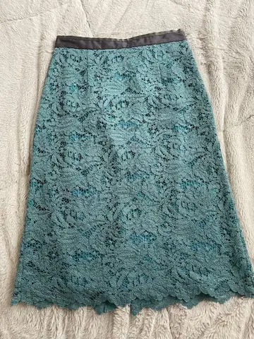 UNITEDAROWS GREEN LABEL RELAXING 레이스 스커트