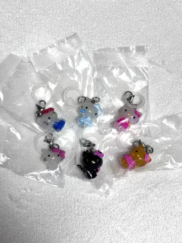 헬로키티 메지루시 액세서리 전 6종 컴플리트 세트