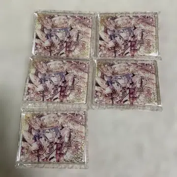 야오토메 가쿠 5주년 아크릴 블록 세트