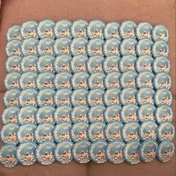 코론군 코로완 캔뱃지 80개 이타백