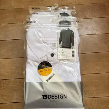TS DESIGN L 사이즈 롱 슬리브 피케 셔츠 3장 세트