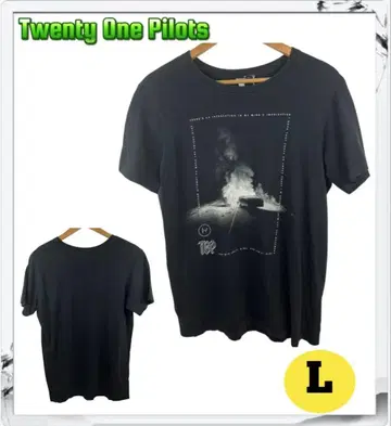 빈티지 상의 T셔츠 반팔 트웬티 원 파일럿 L