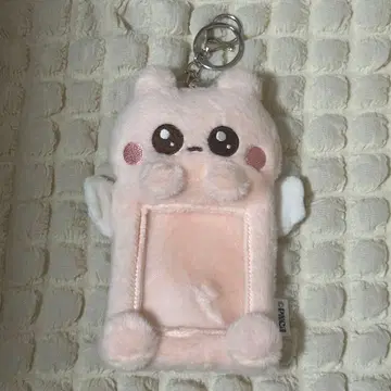 우챠 후와후와 트레이딩 카드 홀더 트레이딩 카드 케이스 키링