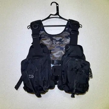 다이와 플로팅 자켓 카모 패턴 낚시용 조끼 프리 사이즈