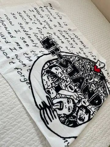 Hi-STANDARD stay gold 대형 타월