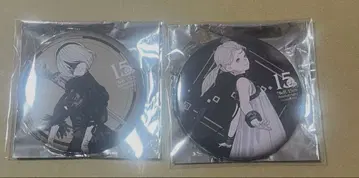 2B 피오 트레이딩 캔뱃지 NieR 15th 지울 수 없는 기록