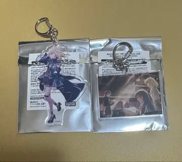 뱅드림 10th 캔뱃지 복권 아크릴 키링 도리스 2종