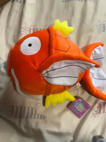 잉어킹 봉제 인형 약 30cm 택 포함