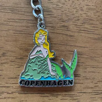 [ 덴마크 코펜하겐 ] 기념품 키체인 인어공주