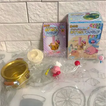 별의 커비 데스크에서 뿅! 도와주는 피규어 요리사 도장꽂이