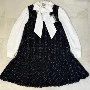 앙데팡당 트위드 원피스