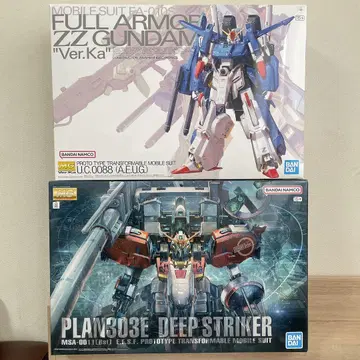 MG 풀아머 ZZ 건담 Ver.Ka & MG 딥 스트라이커