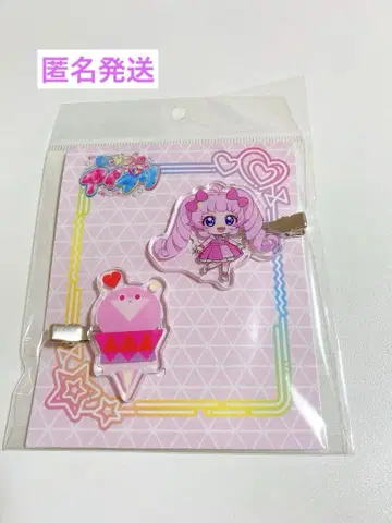 새상품 비밀의 아이프리 앞머리 클립 히마리 프리즘 스톤 아이프리 익명