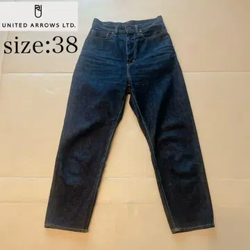 UNITED ARROWS 하이웨스트 데님 팬츠 size:38 인디고