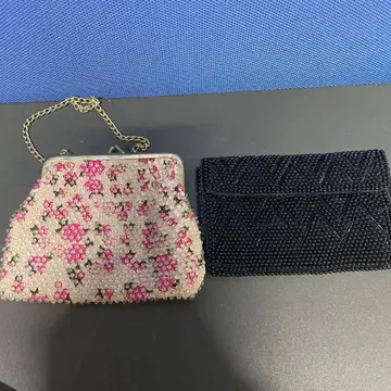 비즈 장식 파티 백 세트