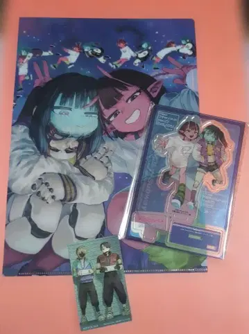 밀키 웨이 아크릴 스탠드 마키나 치하루 멜론북스 한정판 특전