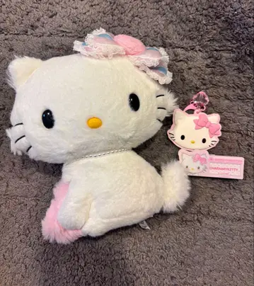 헤이세이 출생 캐릭터 포근포근 하트 시리즈 챠미 키티 거울