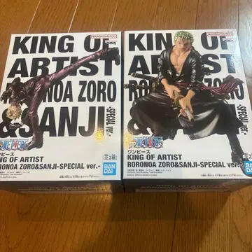 KING OF ARTIST 로로노아 조로 & 상디 피규어 세트