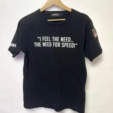 AVIREX TOP GUN MAVERICK 콜라보 T셔츠