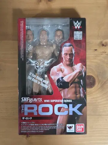 SHFiguarts 더 락 WWE 피규어