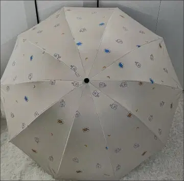 접이식 우산 우천 겸용 컬러풀 무늬