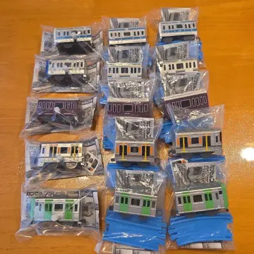 캡슐 프라레일 동서 순환선과 통근 열차편 컴플리트 세트