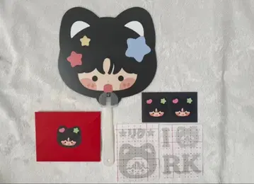 NCT WISH 반사 스티커 응원봉 스티커 리쿠 다님