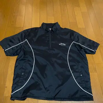 Callaway 골프 남성용 반팔 윈드 브레이커