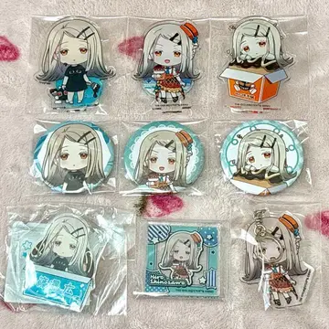 시노자와 히로 바쿠단야키 본점 아크릴 스탠드 캔뱃지 블록 키링