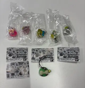 홋페짱 메지루시 액세서리 5점 덤 포함 산호석 홋페짱