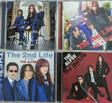 THE ALFEE The2ndLife 포토 카드 4장 및 케이스 포함