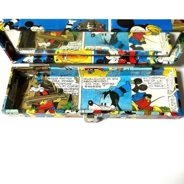 [ Disney ] 구피 미키마우스 코믹 디자인 수납 박스