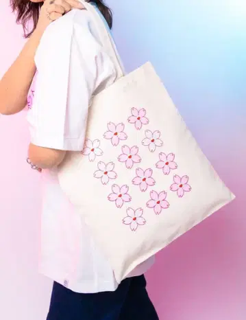 최저가 무라카미 다카시 벚꽃 토트백 카이카이키키