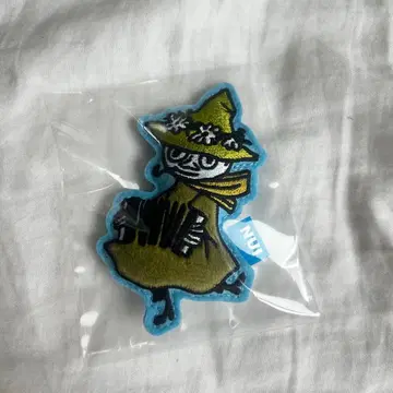 스너프킨 자수 배지 파랑 무민