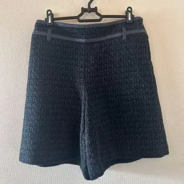 미사용 새상품급 PINORE 피노레 트위드 숏팬츠 46사이즈