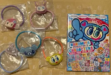 나루미야 캐릭터즈 키라키라 씰북 Twinkle 머리끈