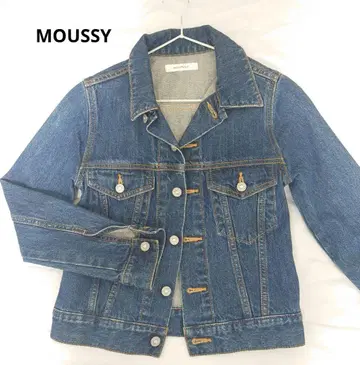 MOUSSY 데님 자켓 인디고