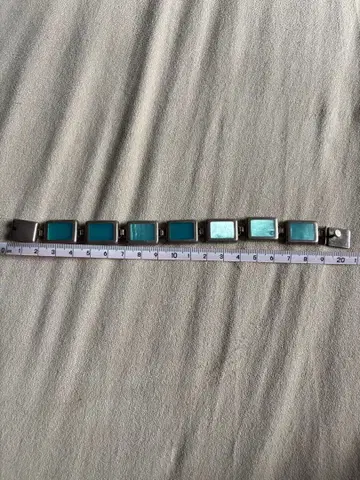 [ 레어 50s 멕시칸 실버 팔찌 925 ]