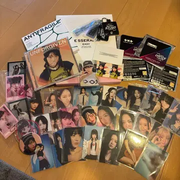 LE SSERAFIM UNFORGIVEN 앨범 트레이딩 카드 캔뱃지