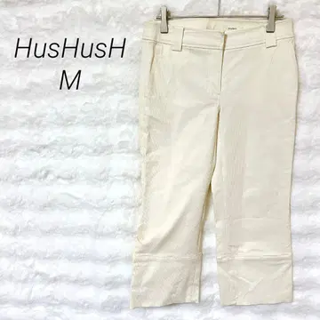 해쉬아쉬 크롭 팬츠 심플 깔끔 캐주얼 봄/여름