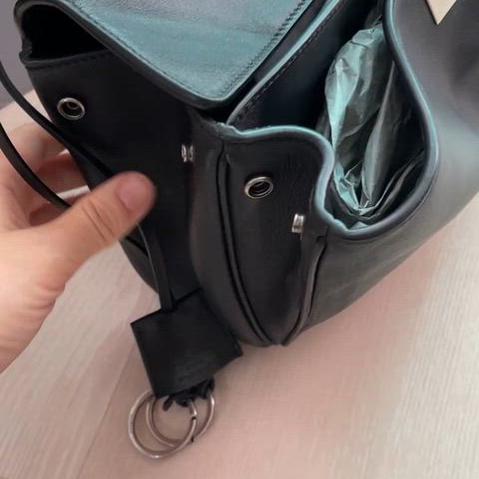 불가리 발렌시아가 로데오 참 핸드백 블랙 스몰(+불가리 카드지갑 풀박 선물드림) 사진 3
