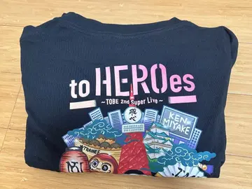 to HEROes TOBE 2nd Super Live 롱T셔츠