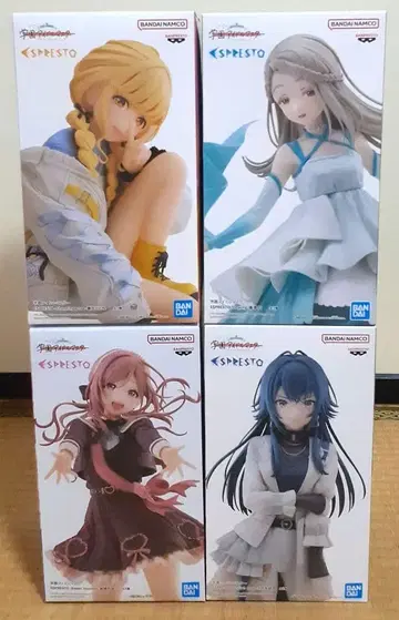 학원 아이돌 마스터 학마스 피규어 4개 세트