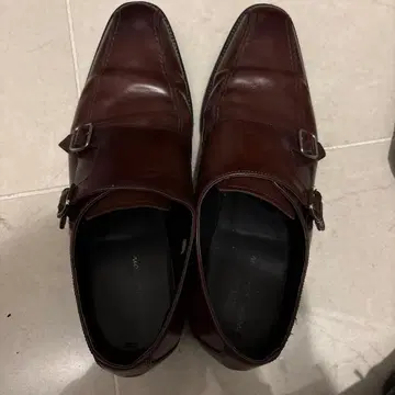 리갈 브라운 더블 몽크 스트랩 비즈니스 슈즈