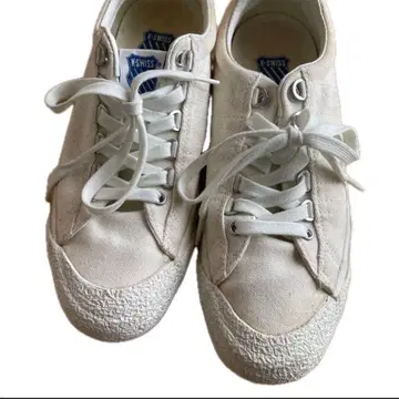 K-Swiss 화이트 캔버스 스니커즈