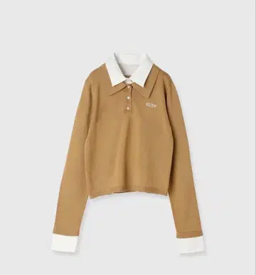 EIMY ISTOIRE 레이어드 스타일 폴로 니트 ( BEIGE )