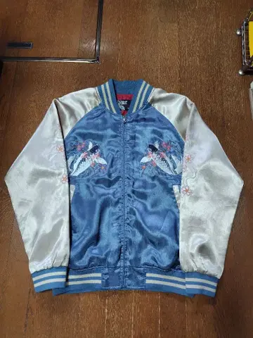 일본 전통 스카잔 M 사이즈 스카이블루